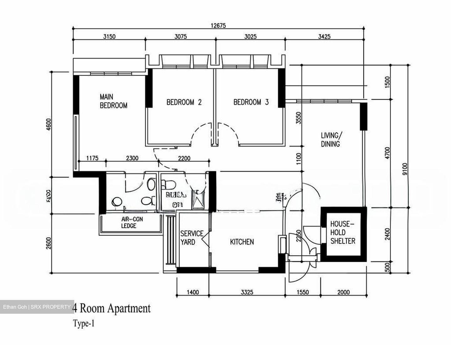 Blk 468A Meadow Spring @ Yishun (Yishun), HDB 4 Rooms #602046121